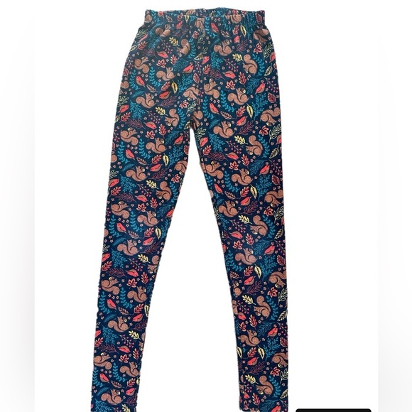 Sweetlegs  Nutty by Nature Girls 10-12 Fall Leggings - Picture 3 of 6